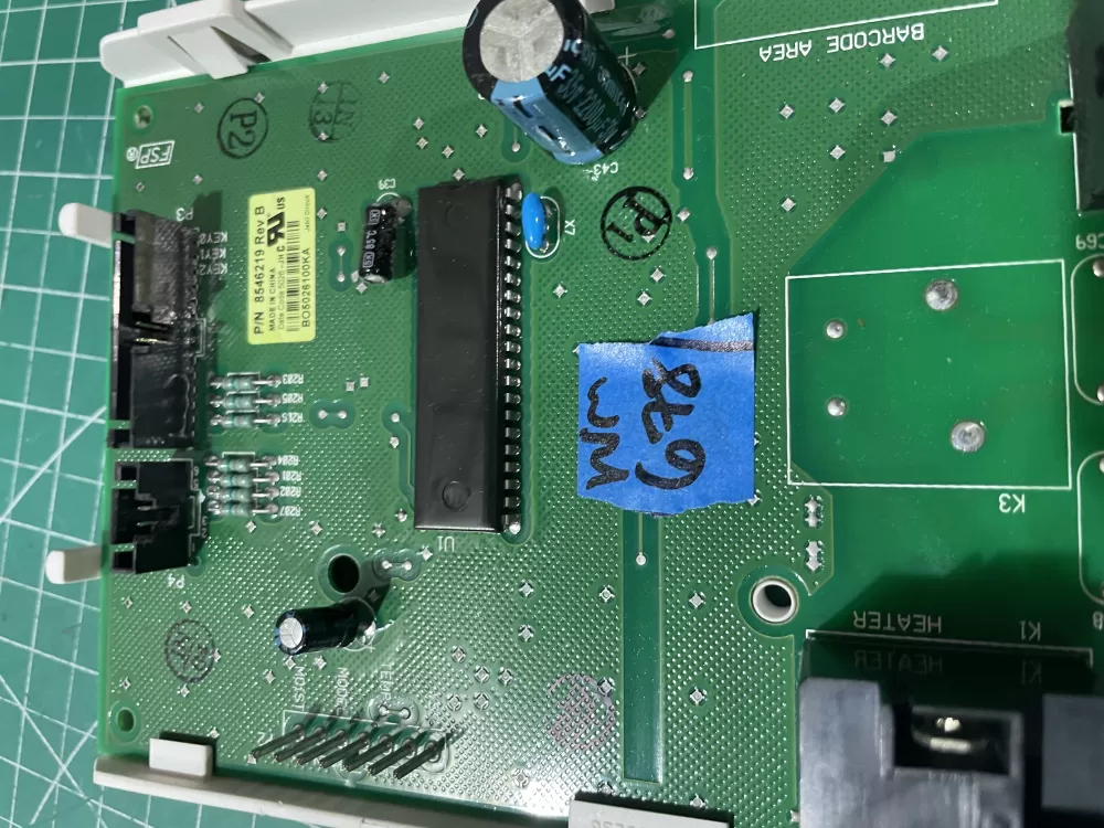 Whirlpool Kenmore WP8546219 3980062 A Dryer Control Board AZ196202 | Wm678
