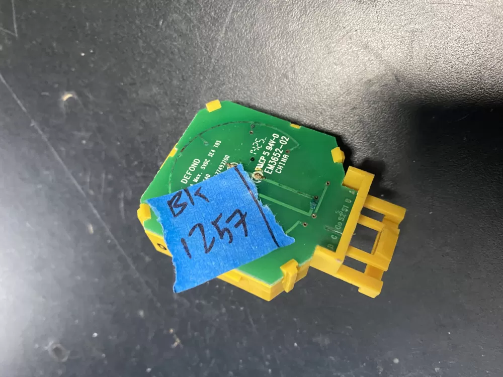 Frigidaire 137493700 Dryer Control Board Switch AZ16763 | BK1257