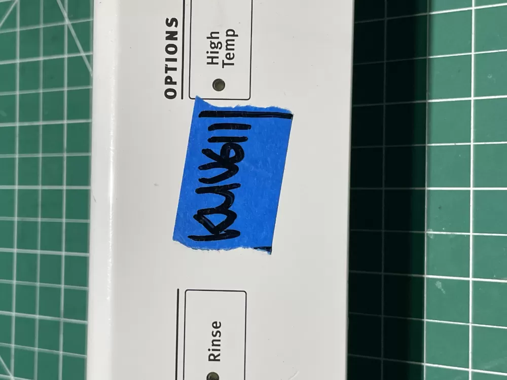 GE Console/Control Board W11133131 AZ130035 | KMV611