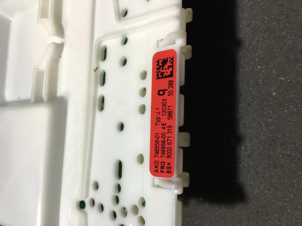 Bosch 746559-01 746968-00 Dishwasher Control Unit AZ88402 | NR1144