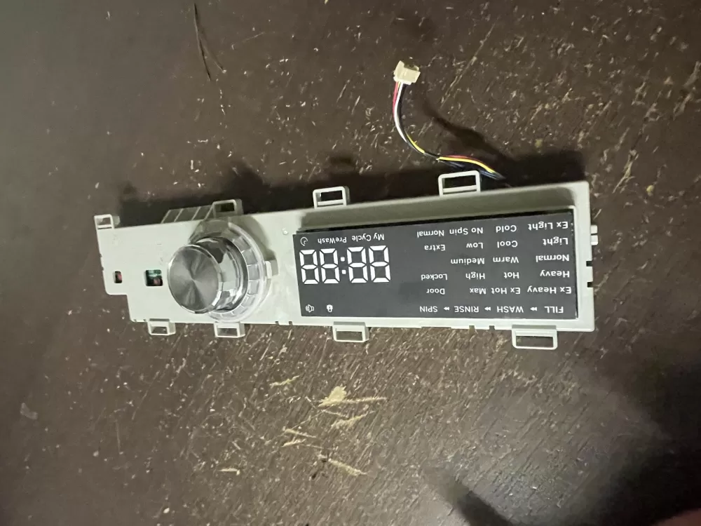 GE WE04X28522  0021800175A Dryer Control Board User Interface AZ54983 | Wmv314