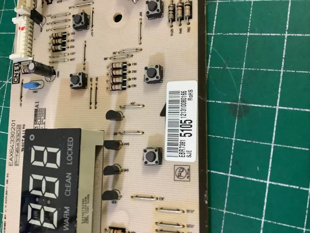 LG EBR73815105 Range Oven Control Board AZ185409 | NR2720