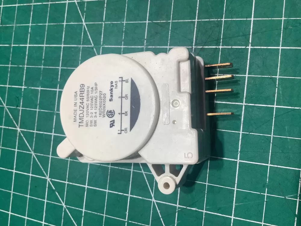 GE  Kenmore  Hotpoint WR9X520  AP2061721  311013  AH310930  EA310930  PS310930  WR09X0520  162D6022P27 Refrigerator Defrost Timer