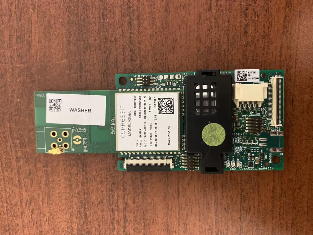 Whirlpool W11261889 Washer Or Dryer Bluetooth Control Board AZ35612 | BK425