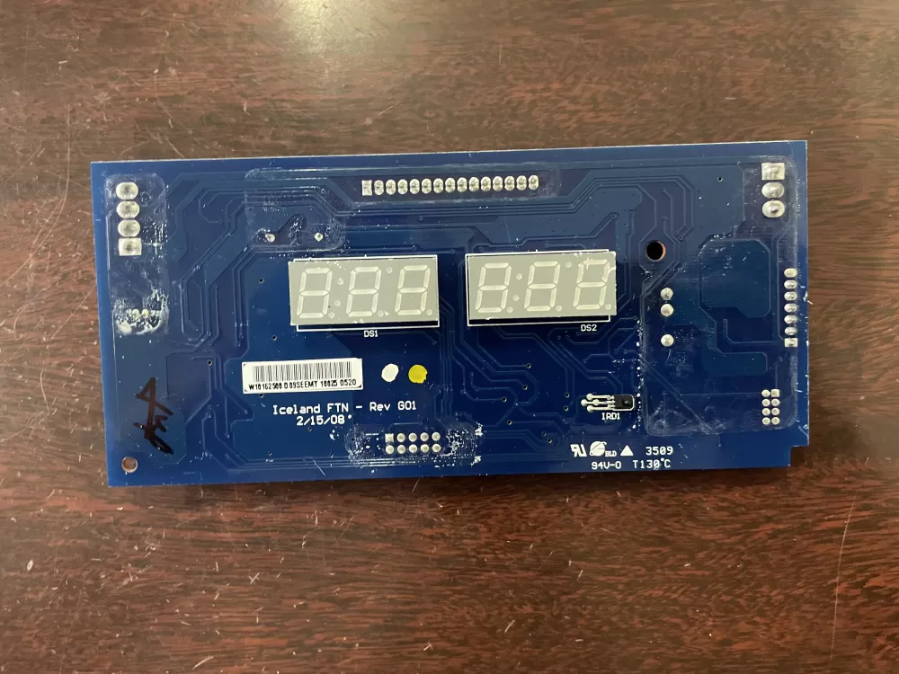 Whirlpool W10162500 Refrigerator Control Board Dispenser AZ36537 | KM404