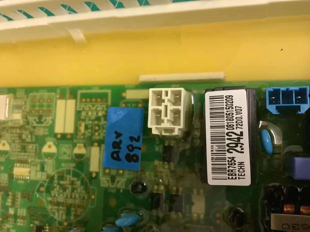 LG Dryer EBR76542942 Control Board AZ206763 | ARV892