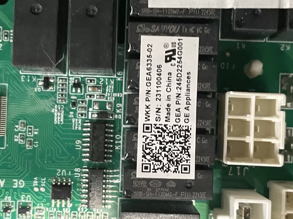 GE Wr55x40445 Refrigerator Control Board AZ19779 | WM1126