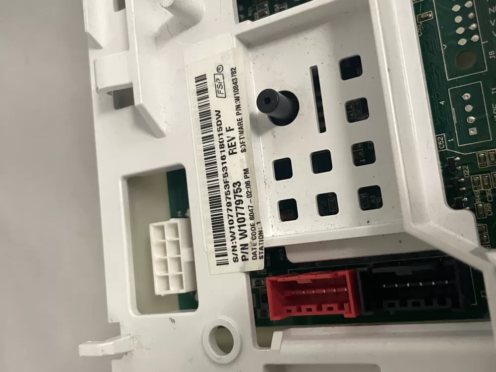 Whirlpool W10779753 control board AZ217750 | Wm1633
