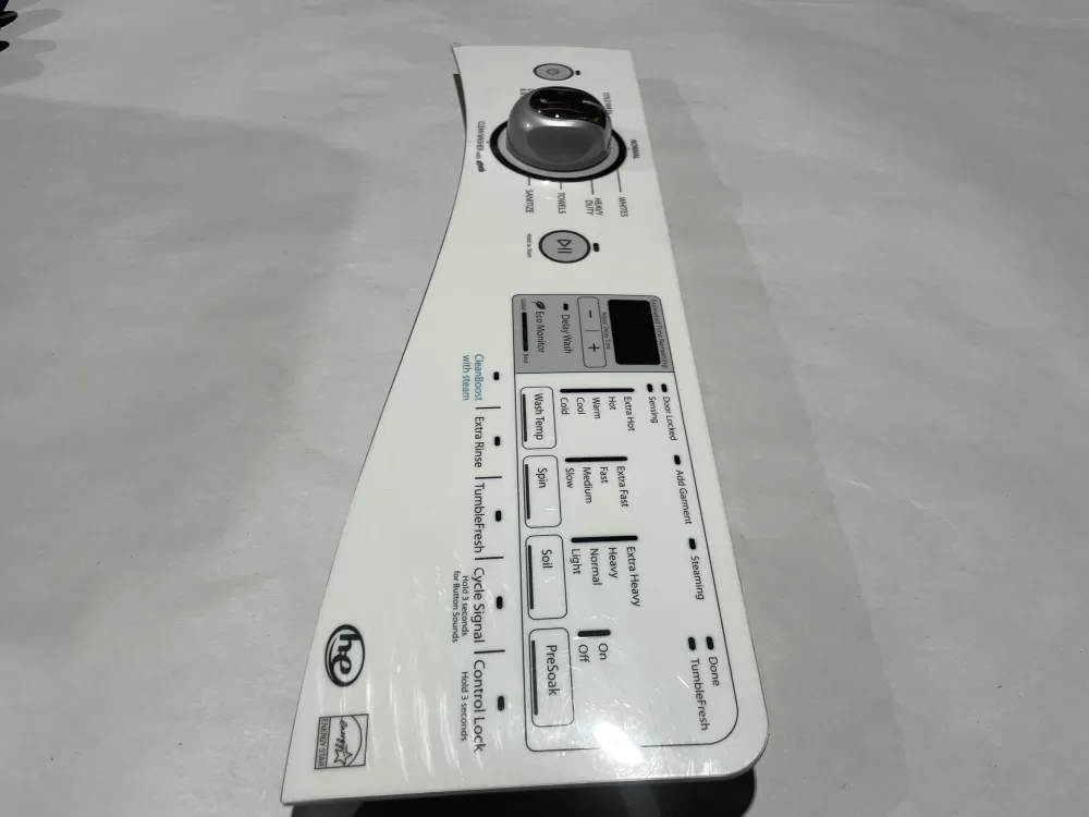 Whirlpool WPW10560709 Washer Control Board User Interface Panel