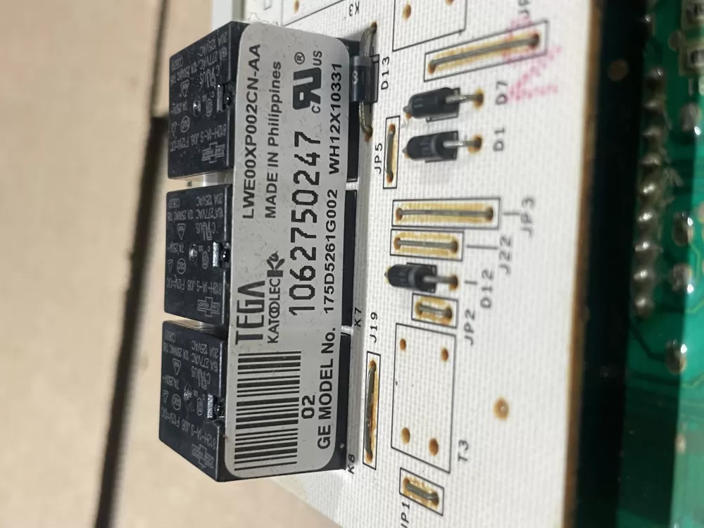 GE WH12X10331 175D5261G002 Washer Control Board AZ58769 | Wm2065