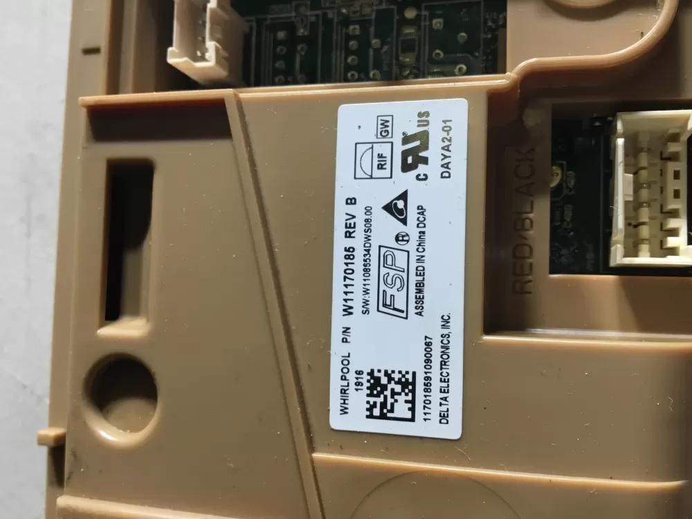 KitchenAid W10913613 W10913615 Dishwasher Control Board AZ47054 | NR571