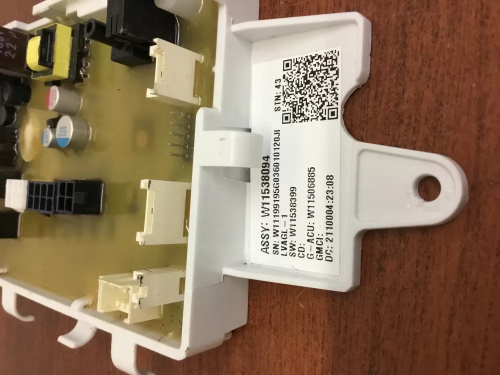 Whirlpool W11387682 W11419055 W11479882 Washer Control Board AZ31454 | NR1671