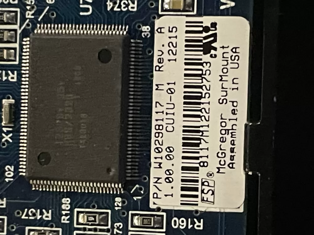 Whirlpool W10298117 Control Board AZ27396 | WM94