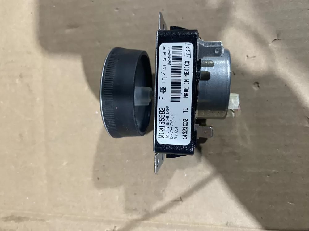 Whirlpool Maytag W10185982 Kenmore WPW10185982VP Dryer Timer AZ79449 | BK1439