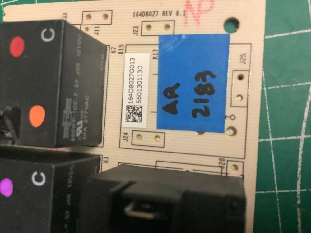GE WB27X25594 WB27T11326 Range Oven Relay Control Board AZ197735 | AR2183