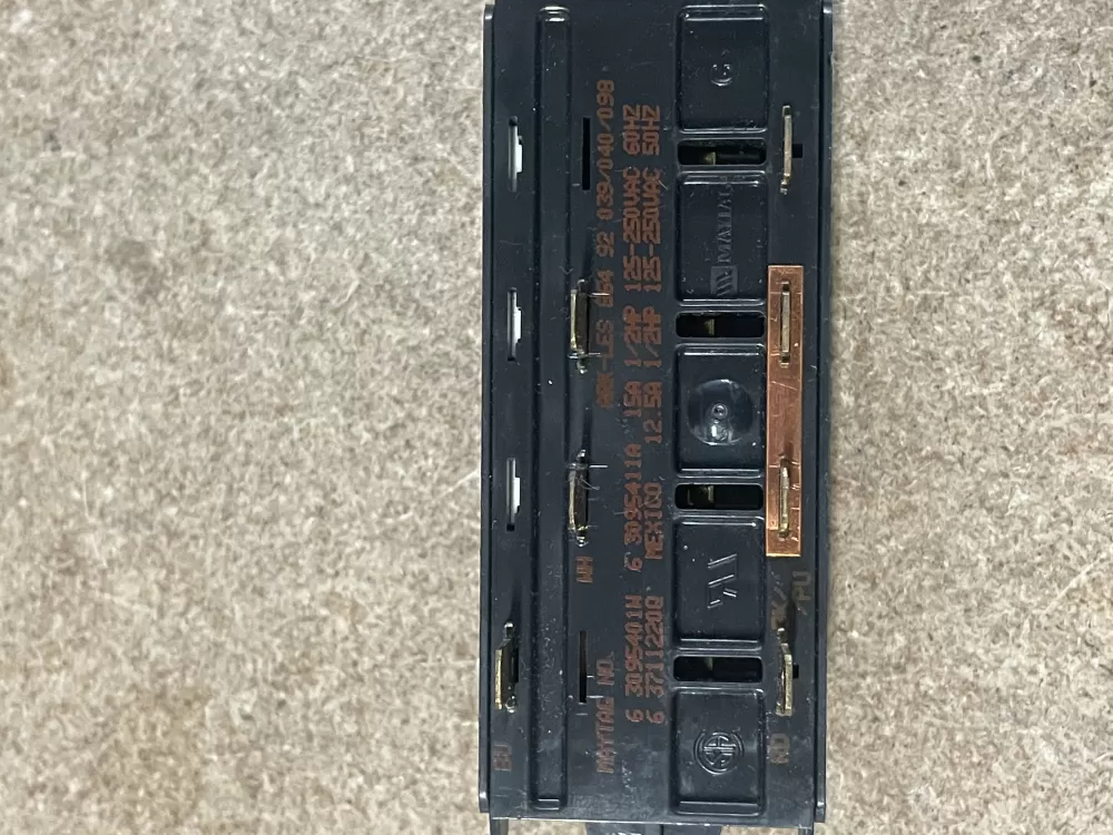 Maytag 6 3095401W Dryer Selector Switch AZ24143 | KM713