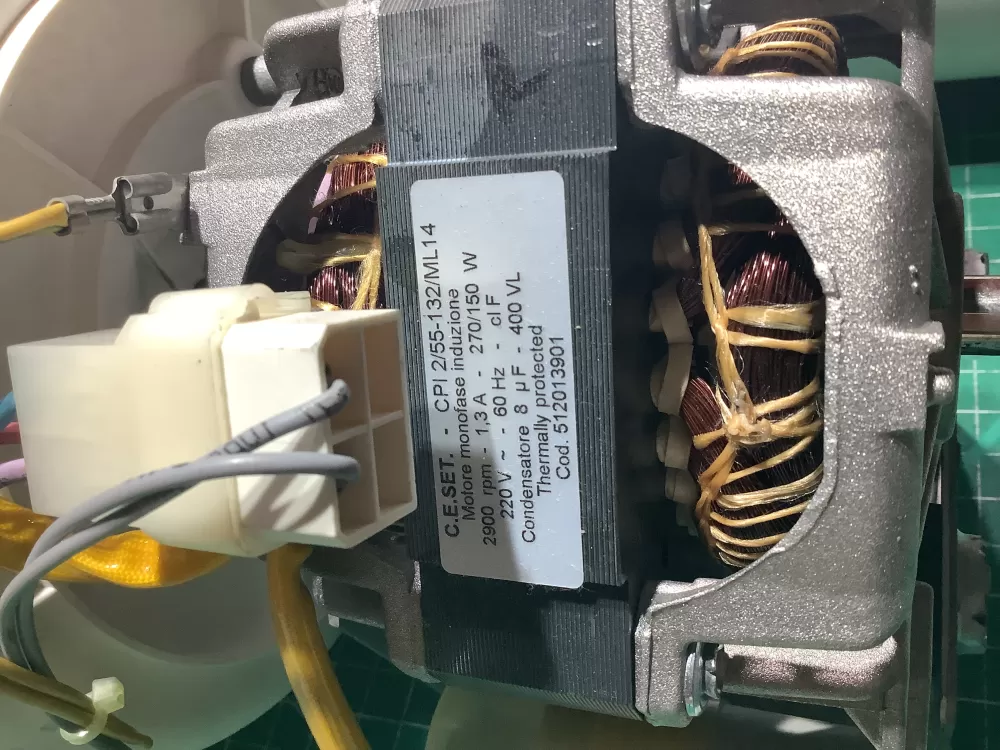 Whirlpool Cpi 2/55-132/ml14  512013901 Dryer Motor And Fan Cpi