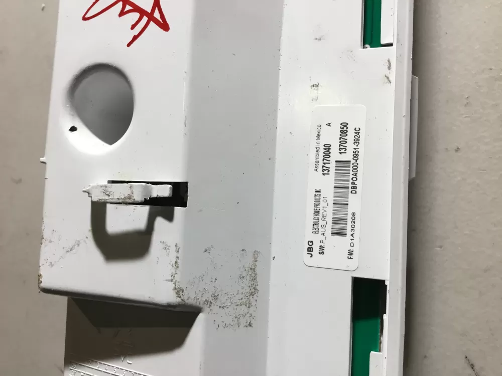 Frigidaire 137070850 137170040 Dryer Control Board AZ44138 | NRV429