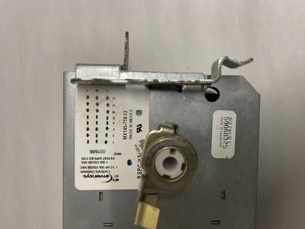 Whirlpool Amana Washer Timer - Part # 145-716-12 34601 AZ203758 | KM1064