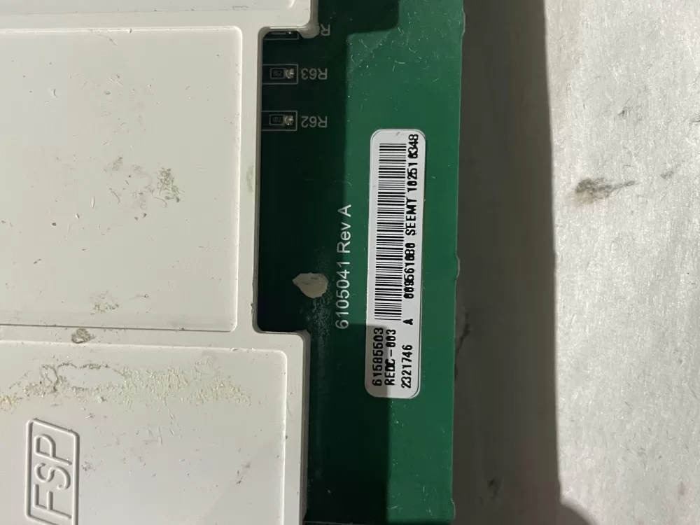 Kenmore Refrigerator Control Board  610504 AZ199338 | Wm2722