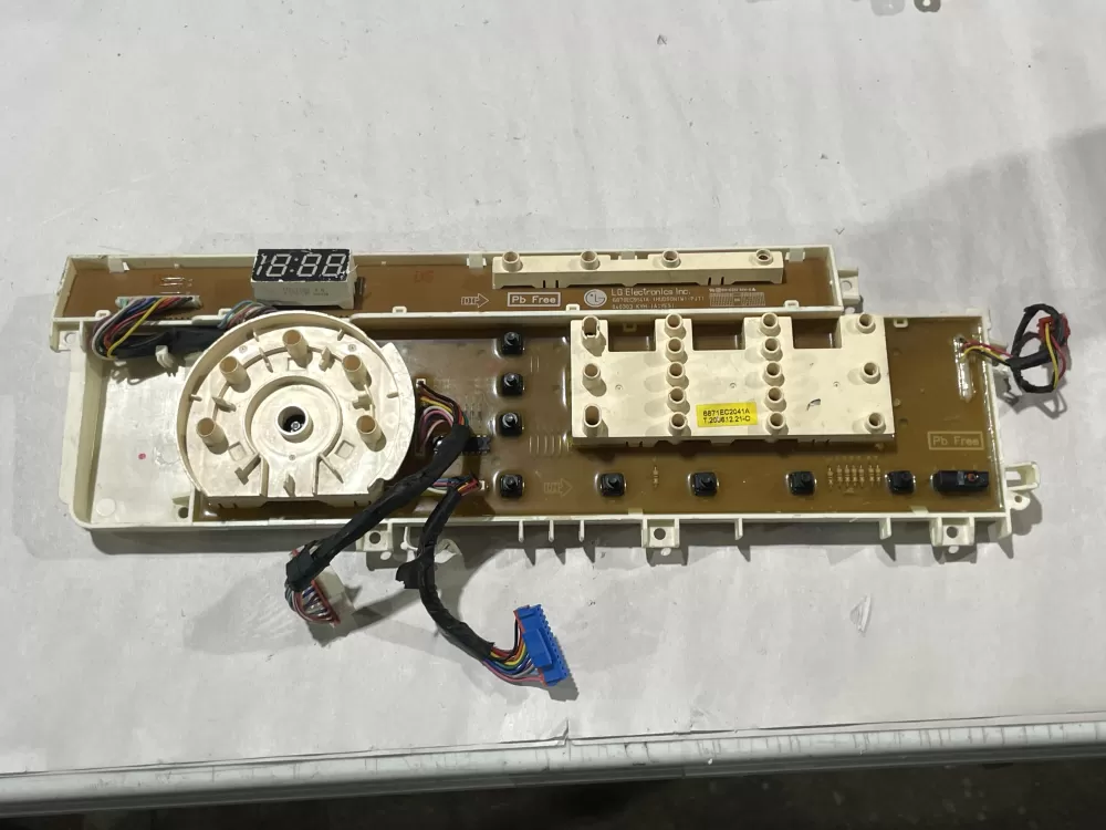 LG 6871EC2041A 6870EC9141A Washer Control Board