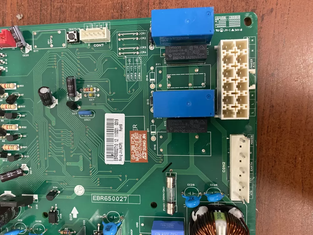 LG Kenmore AP5331999 EBR65002710 Refrigerator Control Board AZ41410 | BK1720