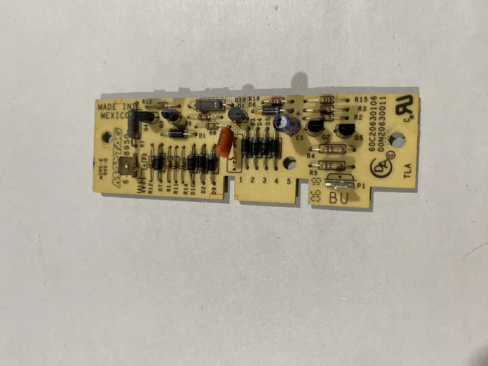 Maytag  Crosley WP33001212  AP6007922  33001212  00N20630011  3-8110  308110  3708950  516163  6-3708950  PS11741047  Y308110 Dryer Control Board