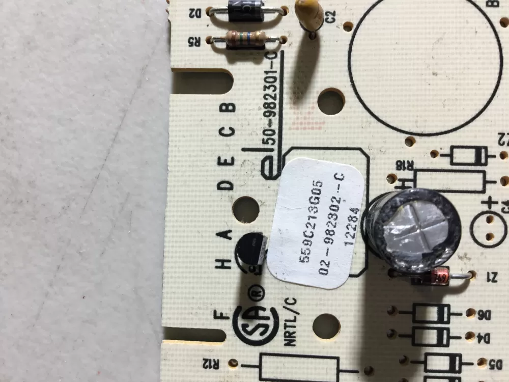 GE WE04X10103 559C213G05 Dryer Control Board AZ44110 | NR1758