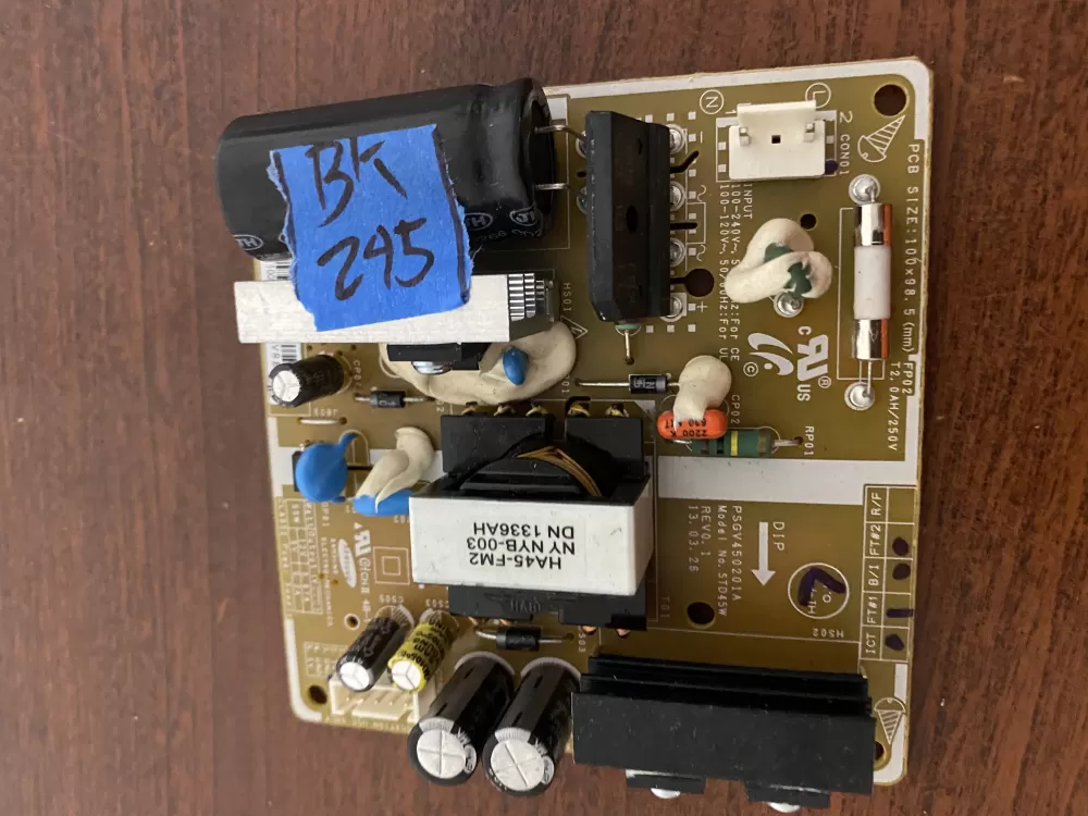 Samsung DA92 00486A Refrigerator Control Board AZ27544 | BK245