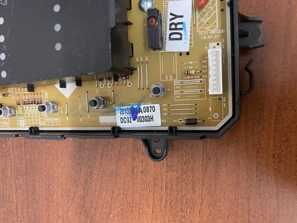 Samsung DC92 00303H DC41 00133B Dryer Control Board AZ48895 | BKV449