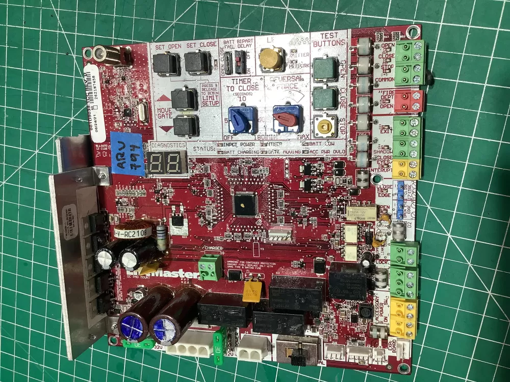 Liftmaster 001D9039-1CC Main Control Board DC Pad Mount AZ154469 ...
