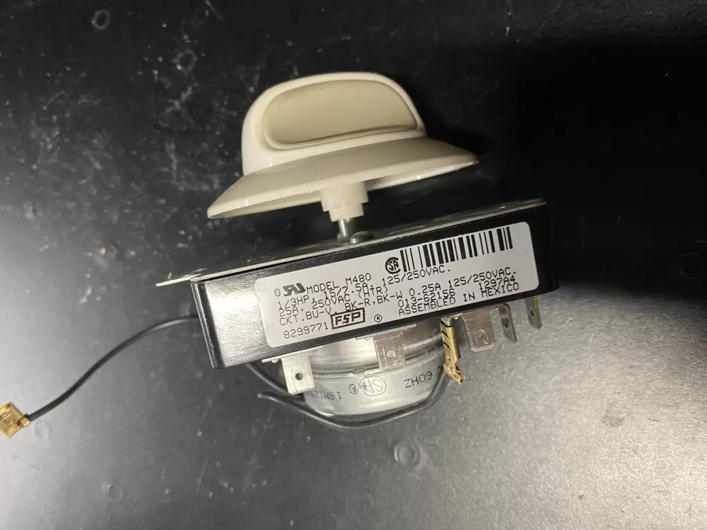 Whirlpool  Maytag  Kenmore 3976585 8299771 8299771R WP8299771 PS11745793 Dryer Timer