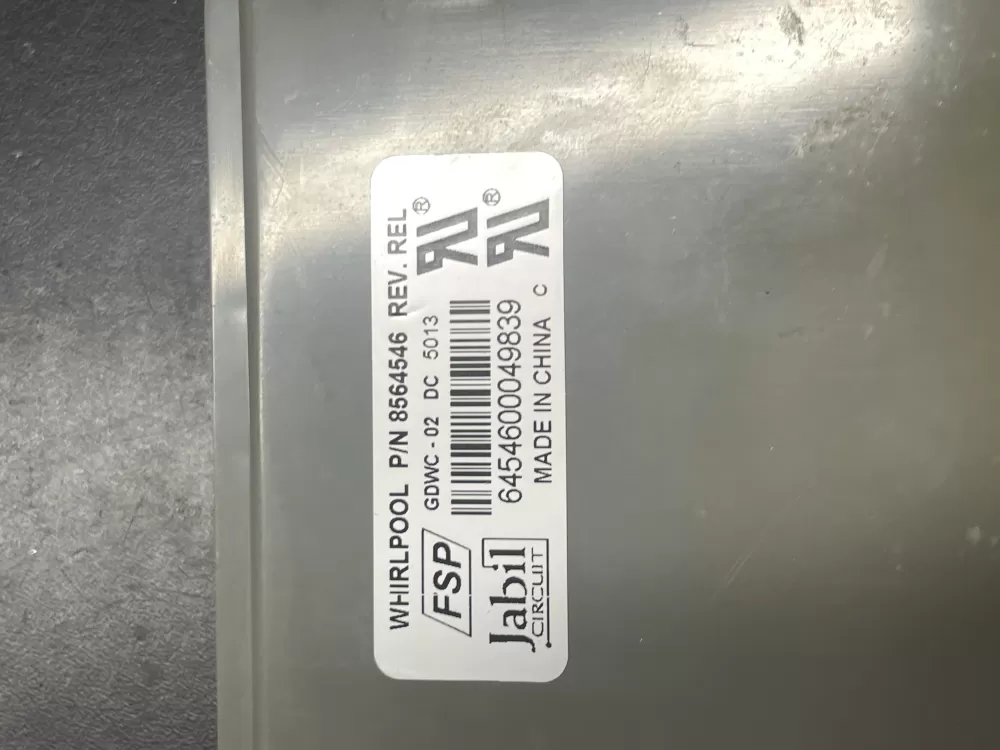 Whirlpool WP8564547 Dishwasher Control Board AZ36488 | Wm381