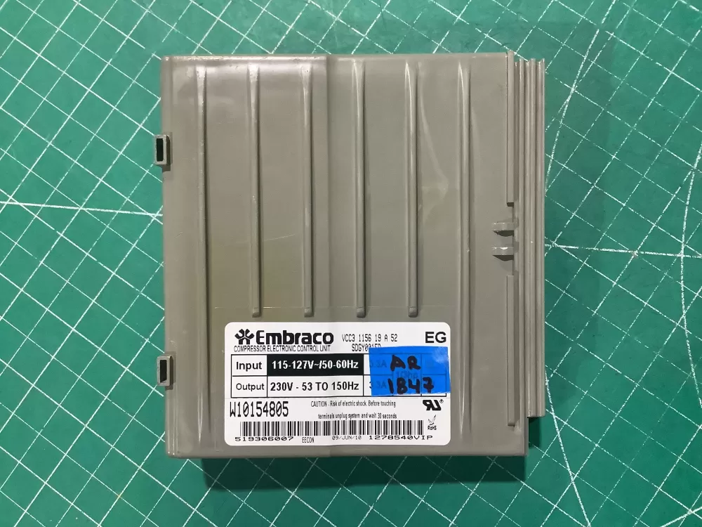 Whirlpool W10154805 Refrigerator Inverter Control Board AZ227256 | AR1847