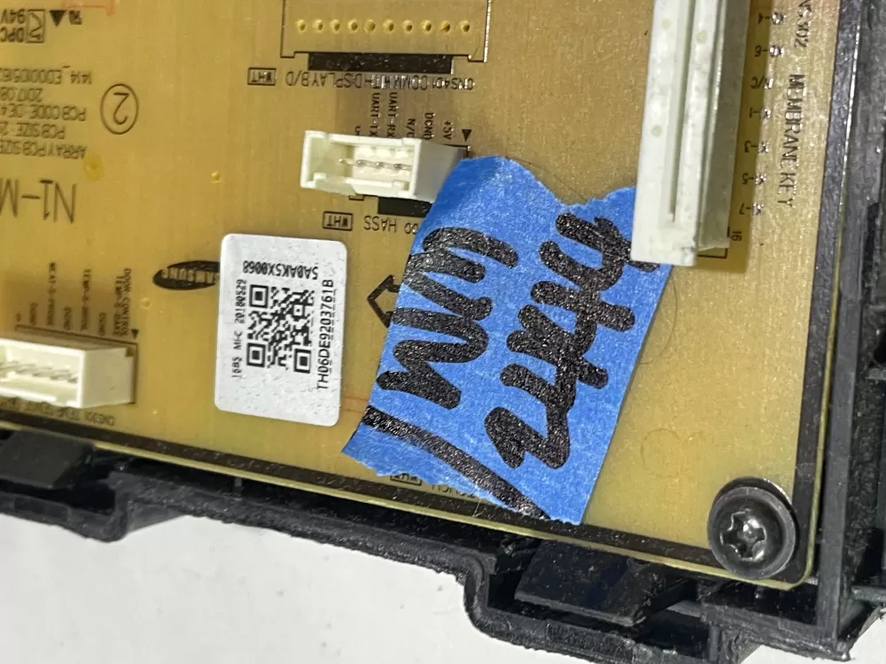Samsung DE92-03761 Range Oven Control Board Display Panel AZ145919 | Wm2444