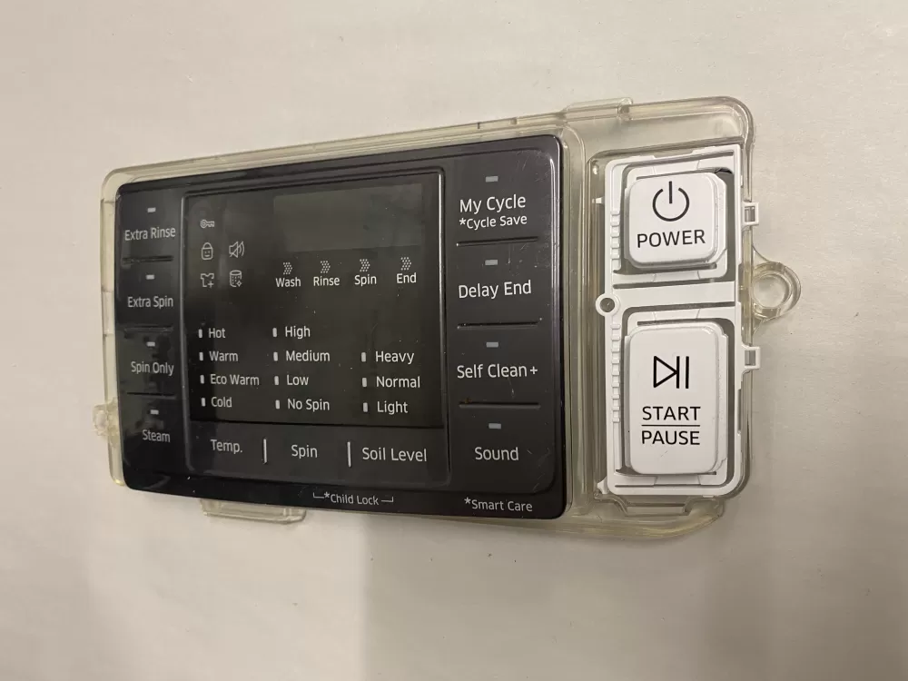 Samsung DC92-01607J  AP6243588  DC94-06643A  DC93-00376D  PS12084833 Dryer UI Control Board