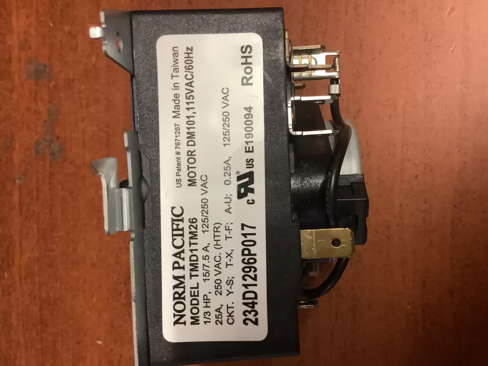 Kenmore General Electric WE4M521 WE04X22654 Dryer Timer AZ195705 | AR1903