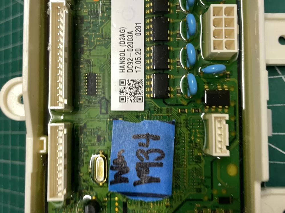 Samsung DC92 02003A Washer Control Board AZ210970 | Wmv934
