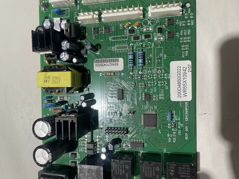 GE 200D6221G028 EBX1110P002 Refrigerator Control Board AZ190260 | KM2565