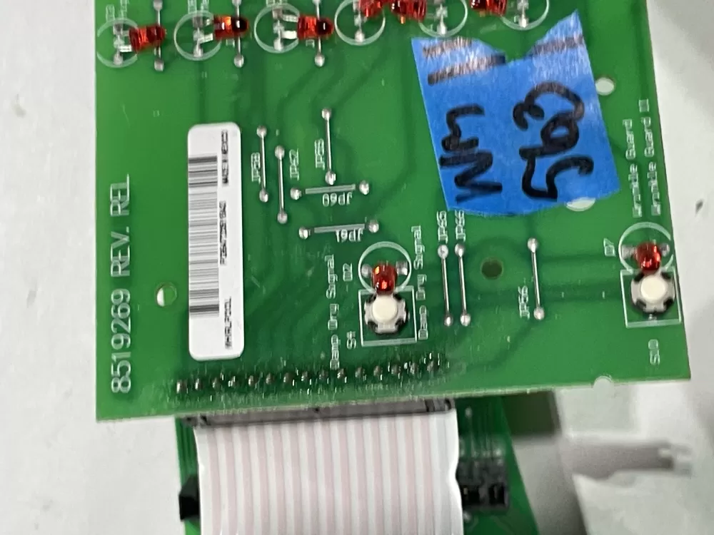 Whirlpool Kenmore 8519269 Dryer Control Board Rev AZ169845 | Wm563