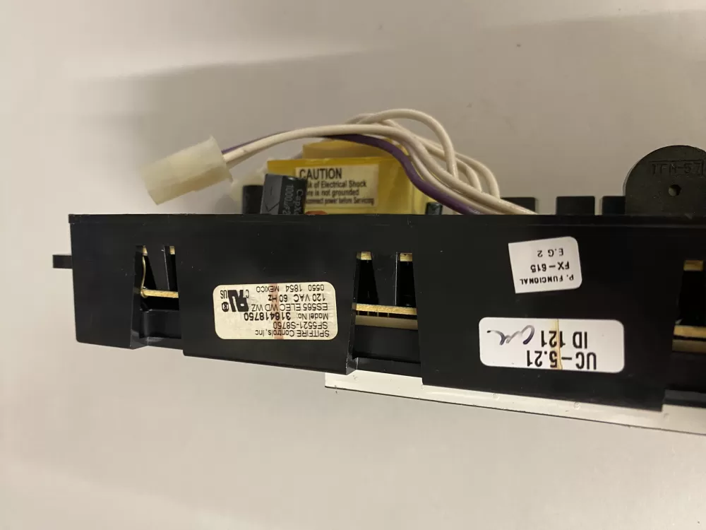 Frigidaire Kenmore 316418750 Range Oven Control Panel AZ229457 | BK1916