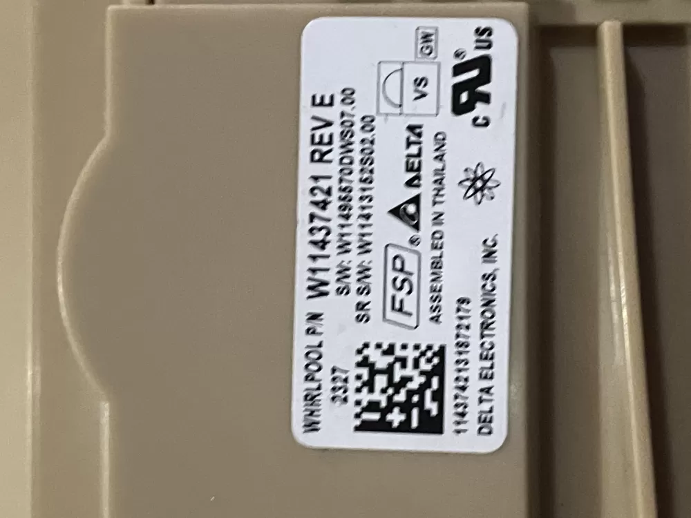 Whirlpool W11437421 Dishwasher Control Board AZ27370 | WM94