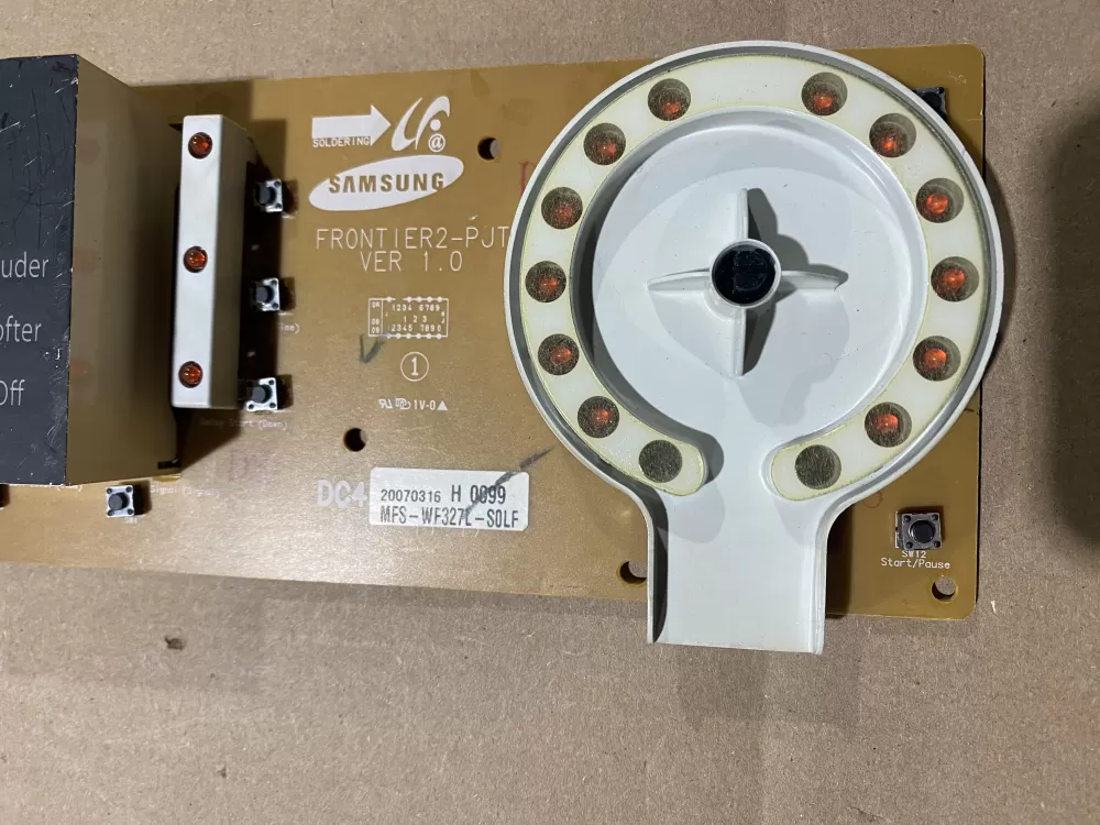 Samsung DC28-000234 Washer Control Board AZ93340 | BK1445