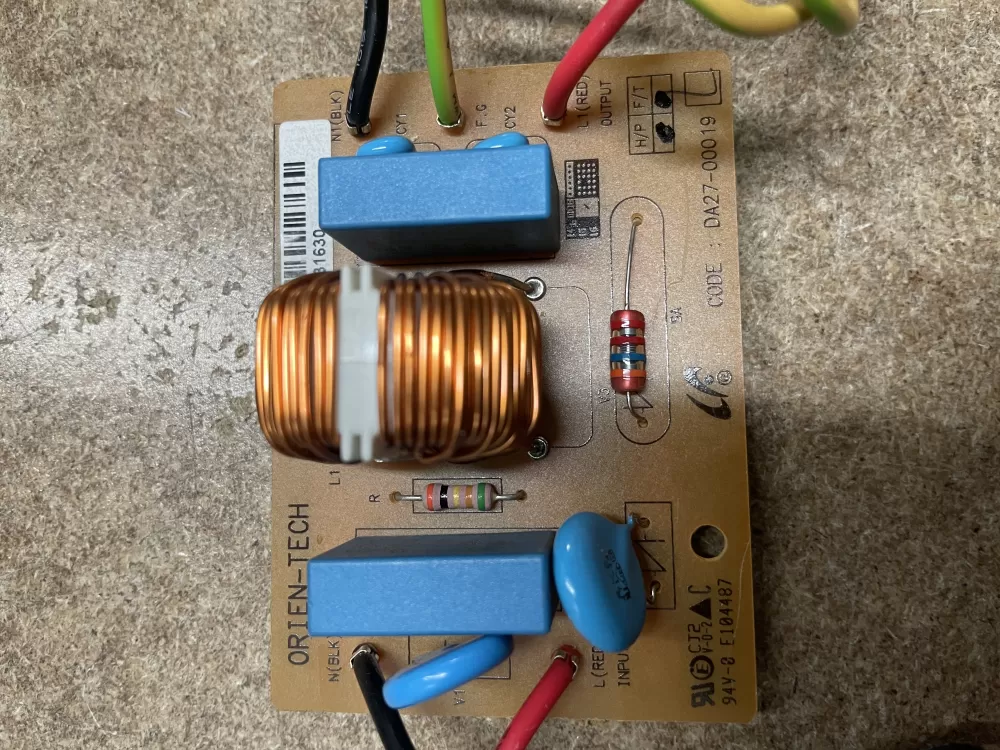 Samsung DA27-00019L Refrigerator Control Board Noise Filter AZ7666 | KM1579