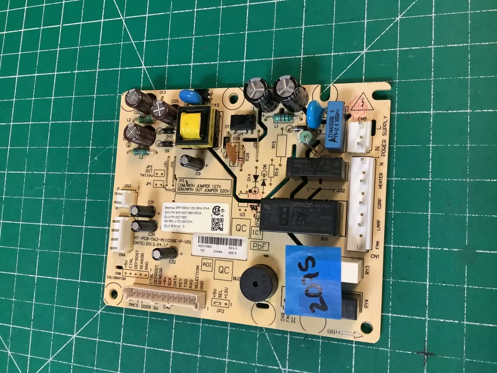 Electrolux Refrigerator A02710601 Main Control Board AZ221124 | NR2075