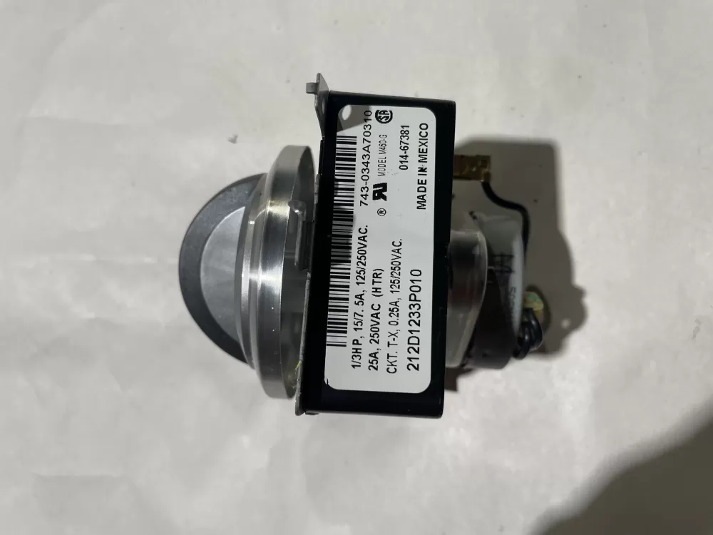 Hotpoint  GE 212D1233P010 WE4M362 Dryer Timer