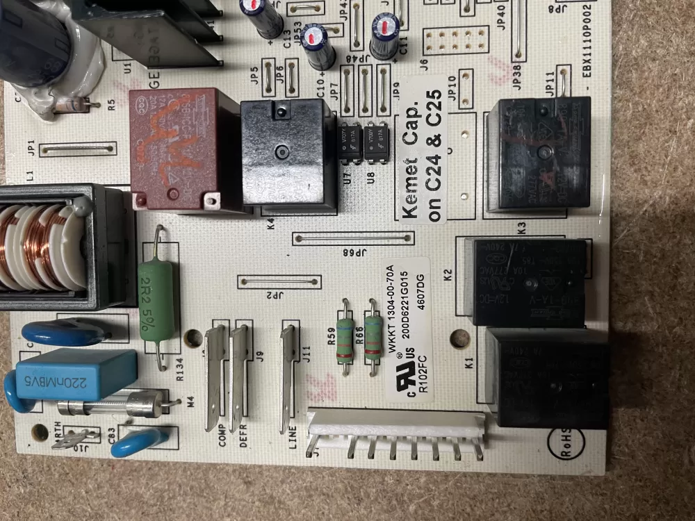 GE 200D2260G008 PD00074367 AP7188100 WR55X10942C 200D4854G008 200D4854G013 200D2259G017 200D4852G018 200D4850G022 200D4852G024 200D6221G013 200D6221G015 200D6221G016 WKKT 1304-00-70A WR49X10060 WR55X10024 WR55X10037 WR55X10045 WR55X10056 WR55X10065 Refrigerator Control Board