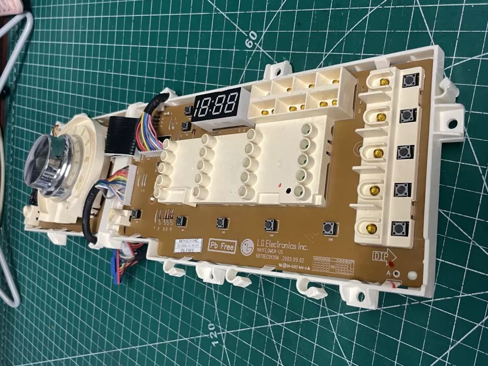 LG 6870EC9139A 6871EC1116C Washer Control Board