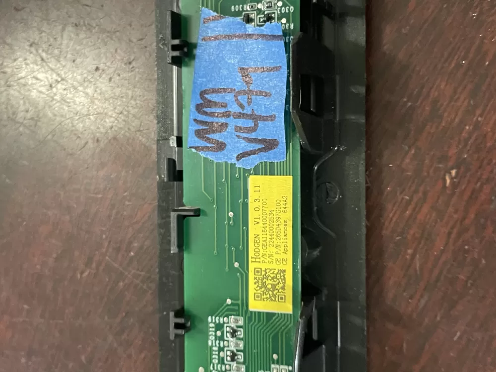 GE 265D4397G100 Dishwasher Control Board AZ59379 | Wmv479