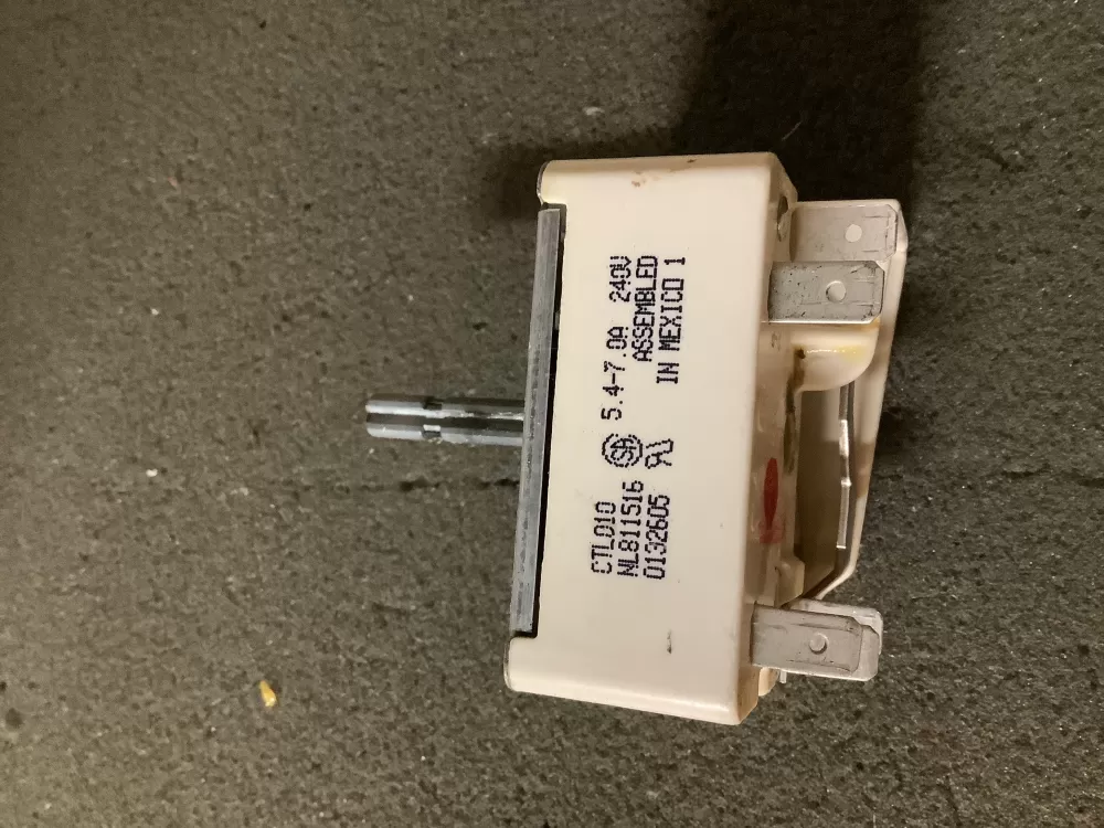GE NL-811516 Range Burner Infinite Switch AZ98970 | NR89